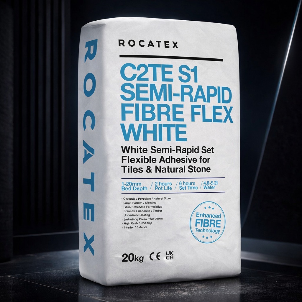 Rocatex C2TE S1 Semi-Rapid Fibre Flex Adhesive 20Kg