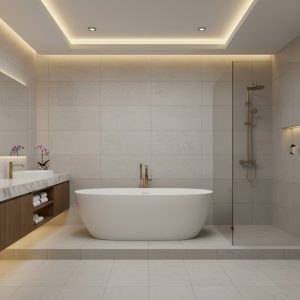 Dacite Pearl Light Grey Porcelain Tile – 1200 × 600mm
