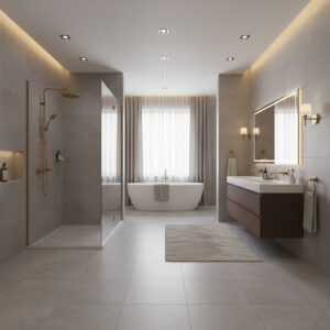 Enrich Grey Porcelain Tile - 600 x 600mm