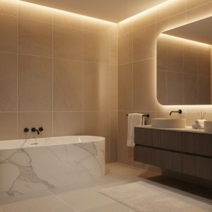 Lusso Mocha Matt Porcelain Tile – 1200 × 600mm